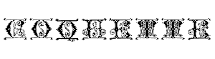 Blavicke Capitals Semi-expanded Regular  Free Fonts Download