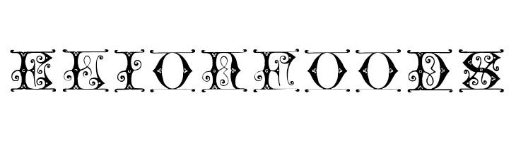 Blavicke Capitals Semi-expanded Regular  Free Fonts Download