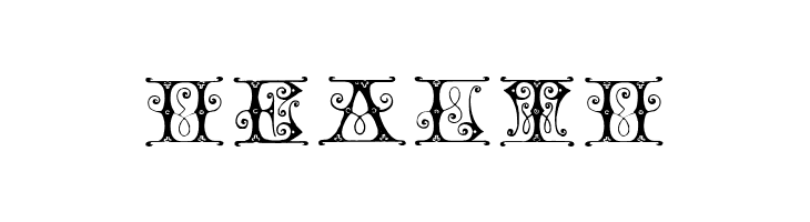 Blavicke Capitals Semi-expanded Regular  Free Fonts Download