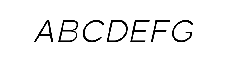 Colasta Thin Italic  Free Fonts Download