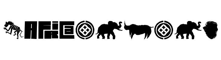WILD AFRICA  Free Fonts Download