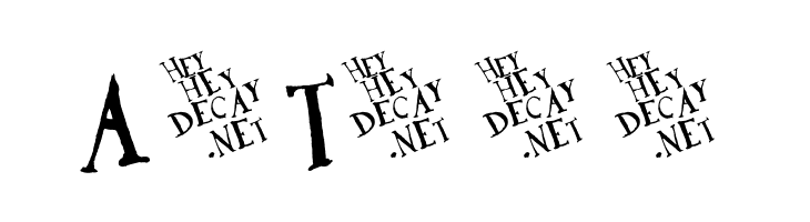 DaDa Antiquerist  Free Fonts Download