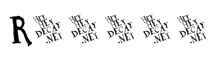 DaDa Antiquerist  Free Fonts Download