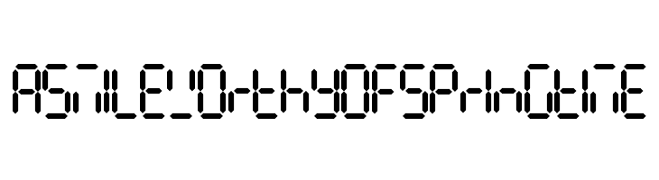 7Segments Regular  Free Fonts Download