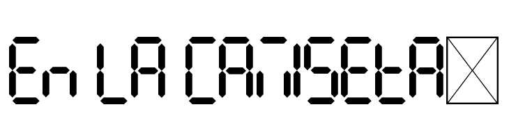 7Segments Regular  Free Fonts Download