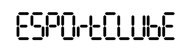 7Segments Regular  Free Fonts Download