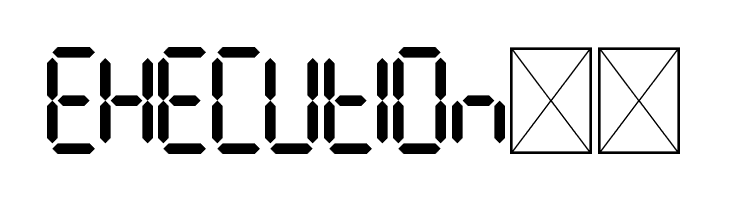 7Segments Regular  Free Fonts Download