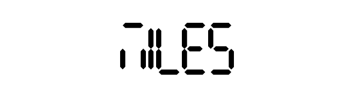 7Segments Regular  Free Fonts Download