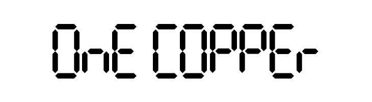 7Segments Regular  Free Fonts Download