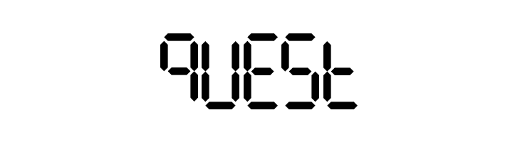 7Segments Regular  Free Fonts Download