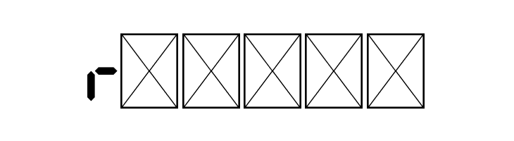 7Segments Regular  Free Fonts Download