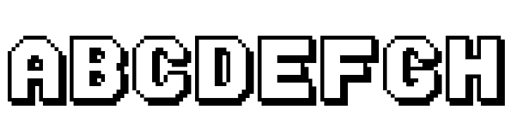 1UP! Regular  Free Fonts Download