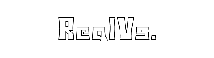 BodaxOutline  Free Fonts Download