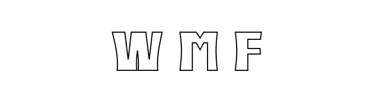 BodaxOutline  Free Fonts Download