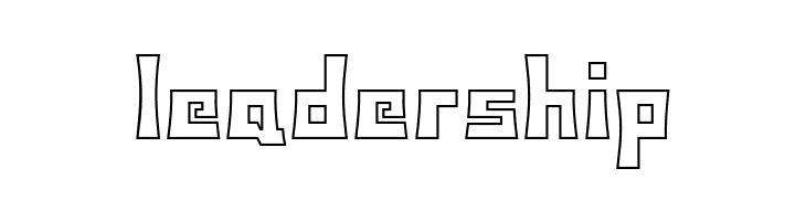 BodaxOutline  Free Fonts Download