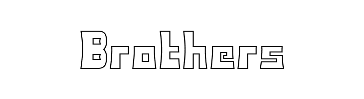 Bodax Outline  Free Fonts Download