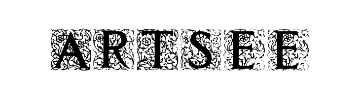 Decorated Roman Initials  Free Fonts Download