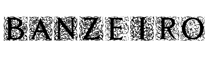 Decorated Roman Initials  Free Fonts Download