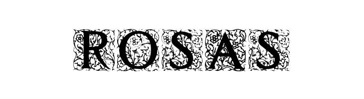 Decorated Roman Initials  Free Fonts Download