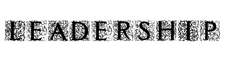 Decorated Roman Initials  Free Fonts Download