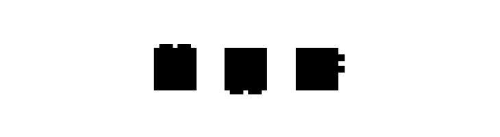 Heavy Square  Color  Free Fonts Download