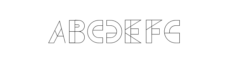 Geometrica-ExtraLight  Free Fonts Download
