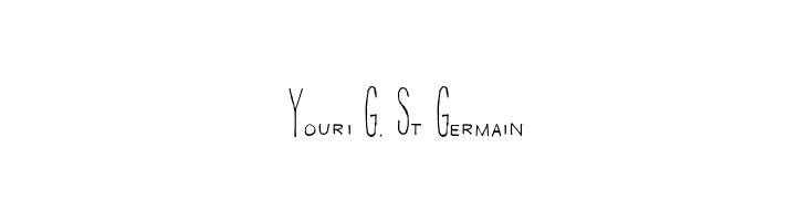 Youri%2BG.%2BSt%2BGermain Men In Black Credits Font