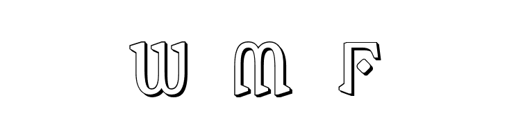 Presley Press 3D  Free Fonts Download