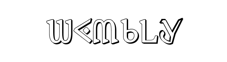 Presley Press 3D  Free Fonts Download