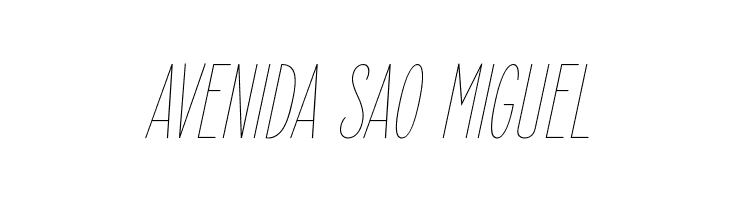 ElegantSans-ThinItalic  Free Fonts Download