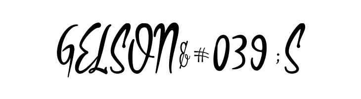 Ellpacino Handbrush  Free Fonts Download