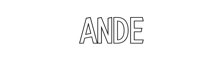 Burma Outline Regular  Free Fonts Download