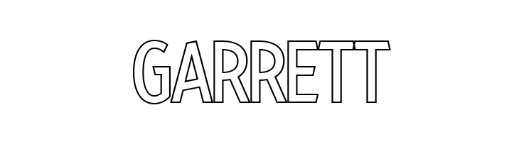 Burma Outline Regular  Free Fonts Download