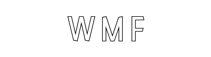 Burma Outline Regular  Free Fonts Download