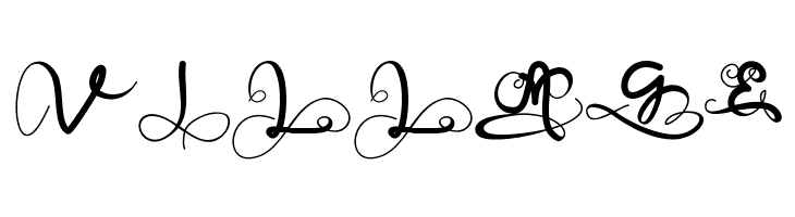 On Spring Monogram  Free Fonts Download