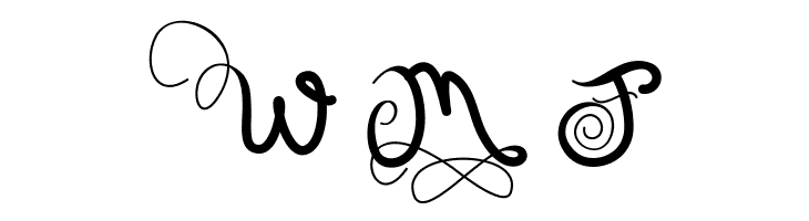 On Spring Monogram  Free Fonts Download