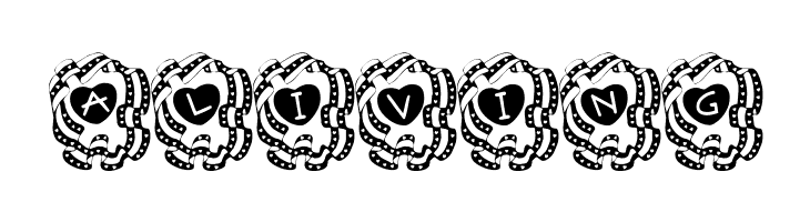 Valentine Ribbon  Free Fonts Download