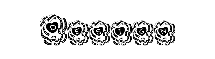 Valentine Ribbon  Free Fonts Download