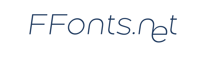 Along Sans s2 ExtraLightItalic font — Lorem ipsum body text preview