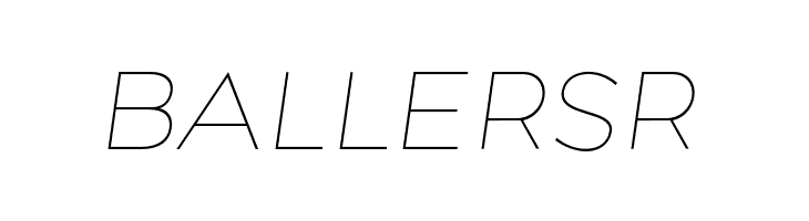 Along Sans s2 ThinItalic  Free Fonts Download