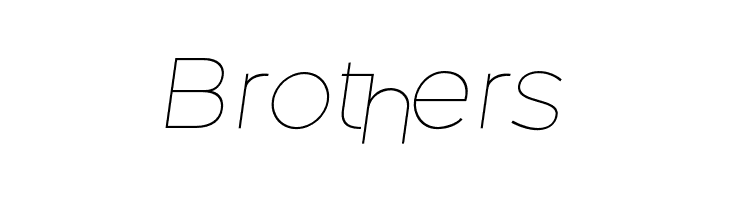 Along Sans s2 ThinItalic  Free Fonts Download