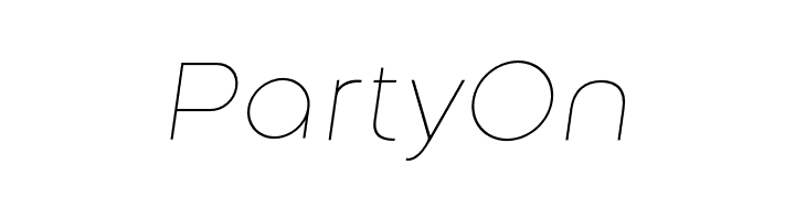 Along Sans s2 ThinItalic  Free Fonts Download