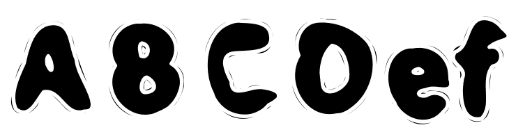 Her Pin Code Is 0-0-0-0 Bold  Free Fonts Download