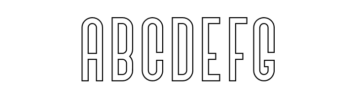 BivoacOutlineDemo-Outline  Free Fonts Download