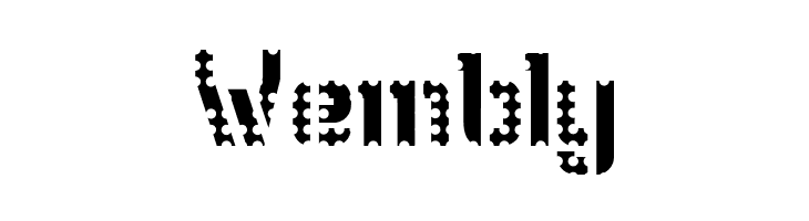 WC Wunderbach Perfo Bta  Free Fonts Download