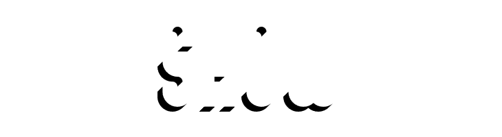 BivoacDarkShadowDemo-DarkShadow  Free Fonts Download