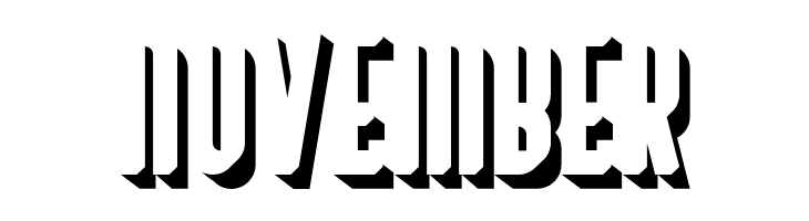 BivoacDropShadowDemo-DropShadow  Free Fonts Download