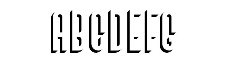 BivoacShadowDemo-Shadow  Free Fonts Download