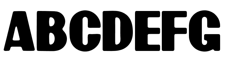 BardonRoundedDemo-Rounded  Free Fonts Download