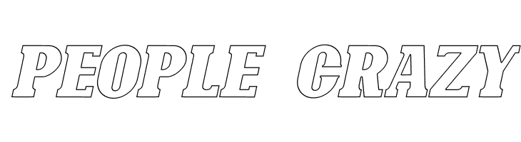 Bonaro Outline Italic Demo Outline Italic  Free Fonts Download